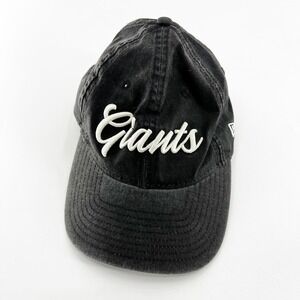 MLB Giants Baseball Cap Black Cotton Women's 9TWENTY Adjustable